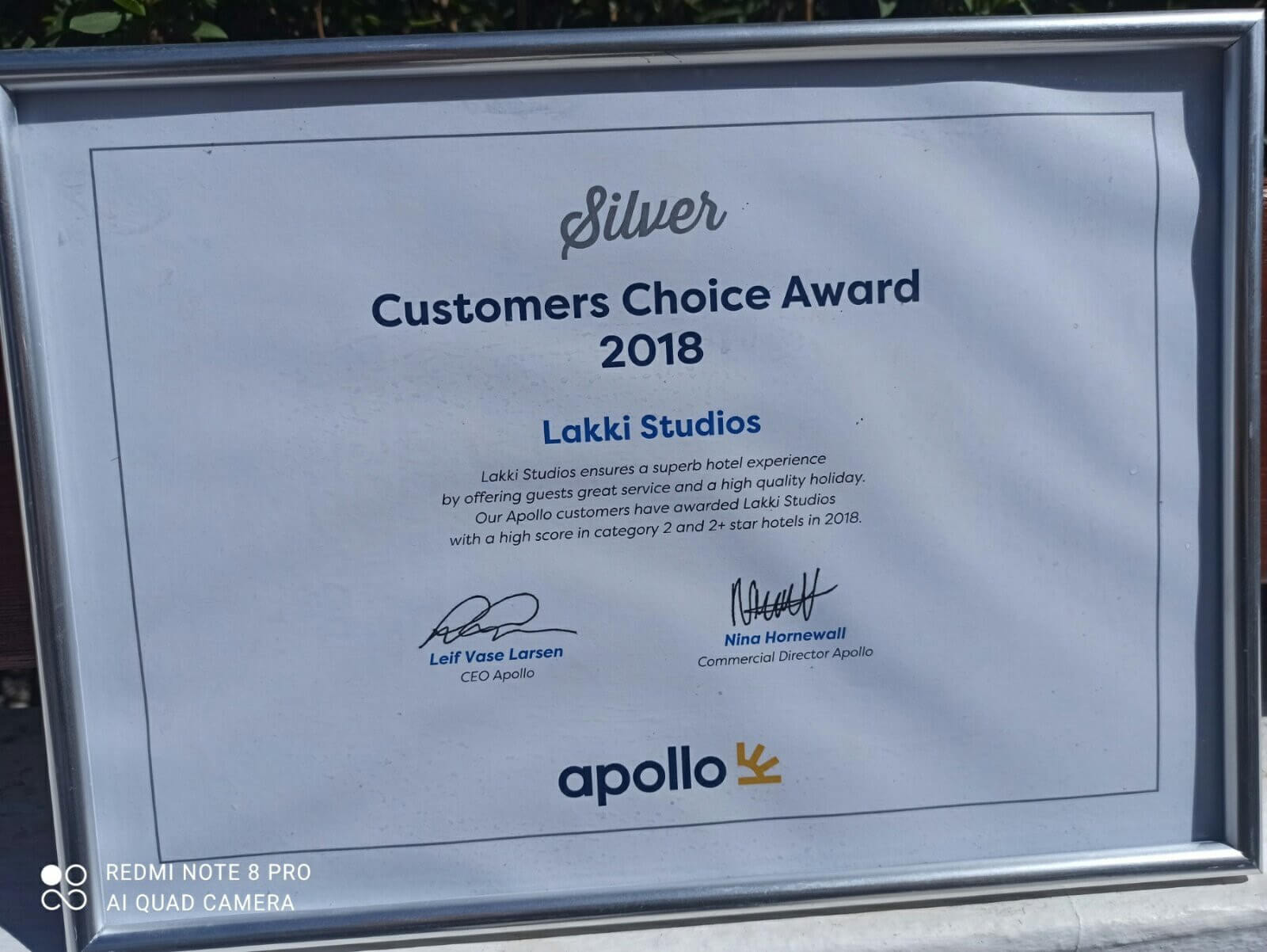 Customer choice award