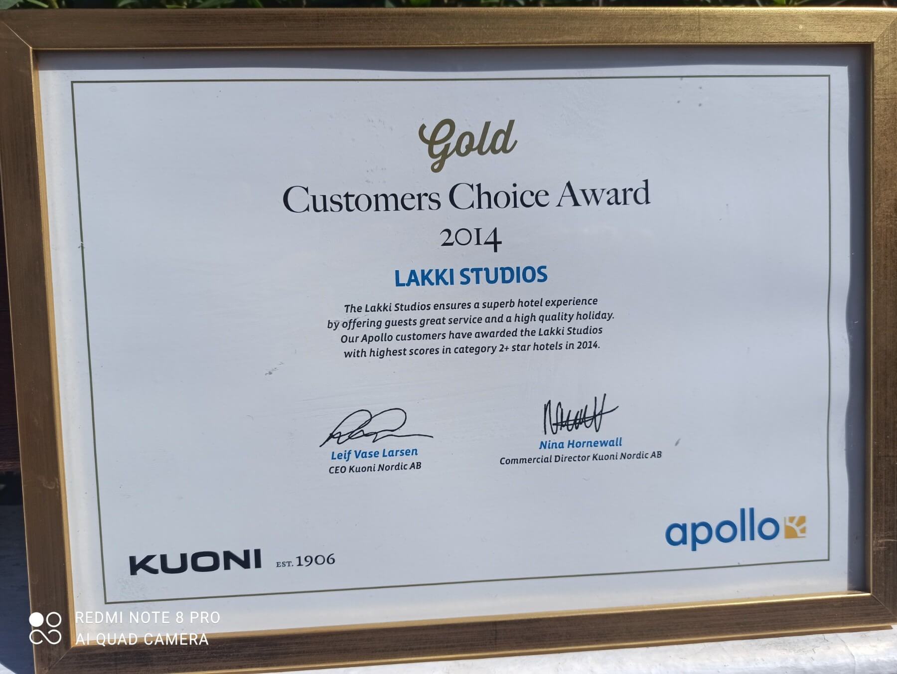 Customer choice award 2018