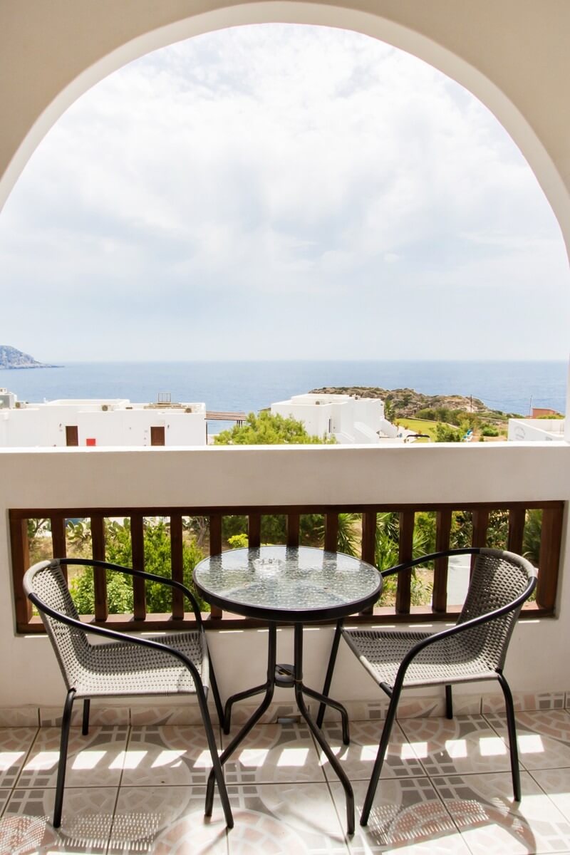 Balcony sea view