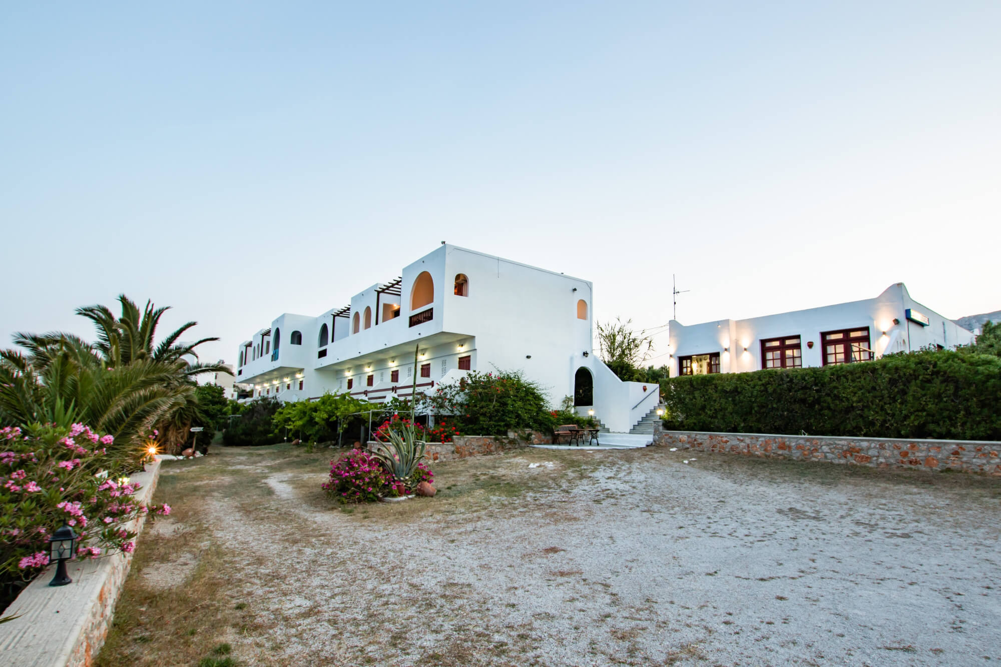 Lakki Beach Hotel grounds